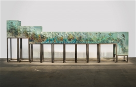 Dustin Yellin: 10 Parts at Grimm